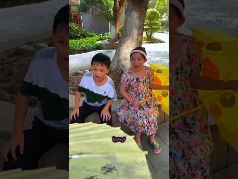 لقد فعل الأخ شيئ ا رائع ا لأخته المسكينة    