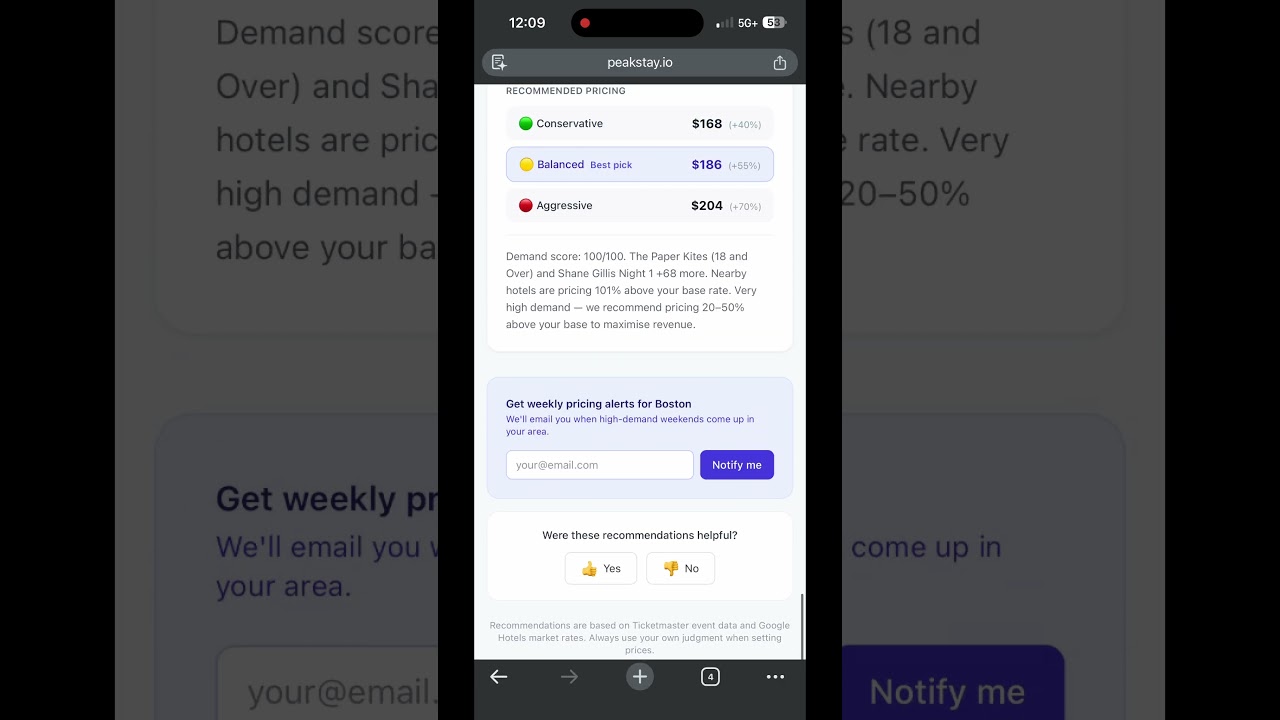 PeakStay - built for hosts, not Airbnb. Check it out at https://peakstay.io 😊 #airbnb