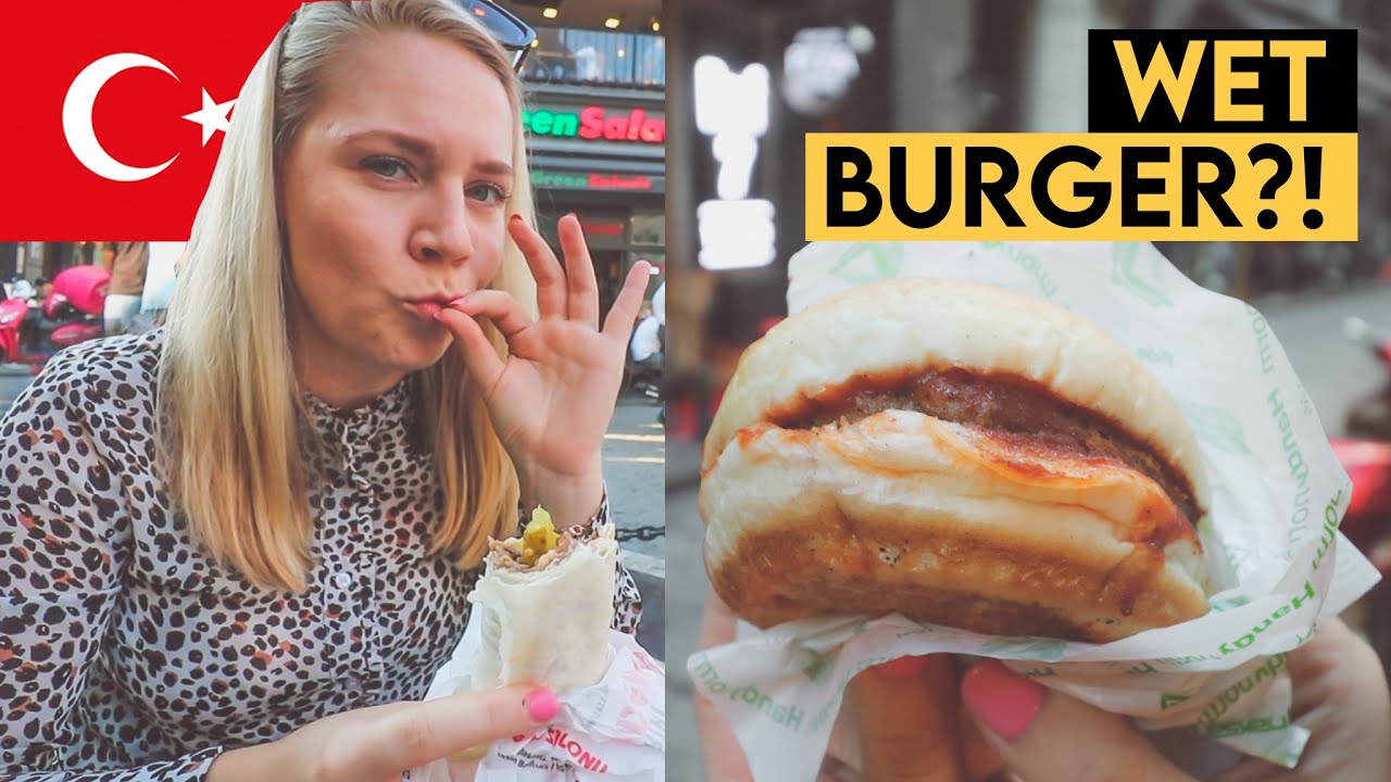 THE BEST TURKISH STREET FOOD IN ISTANBUL - Döner Kebab & Wet Burger