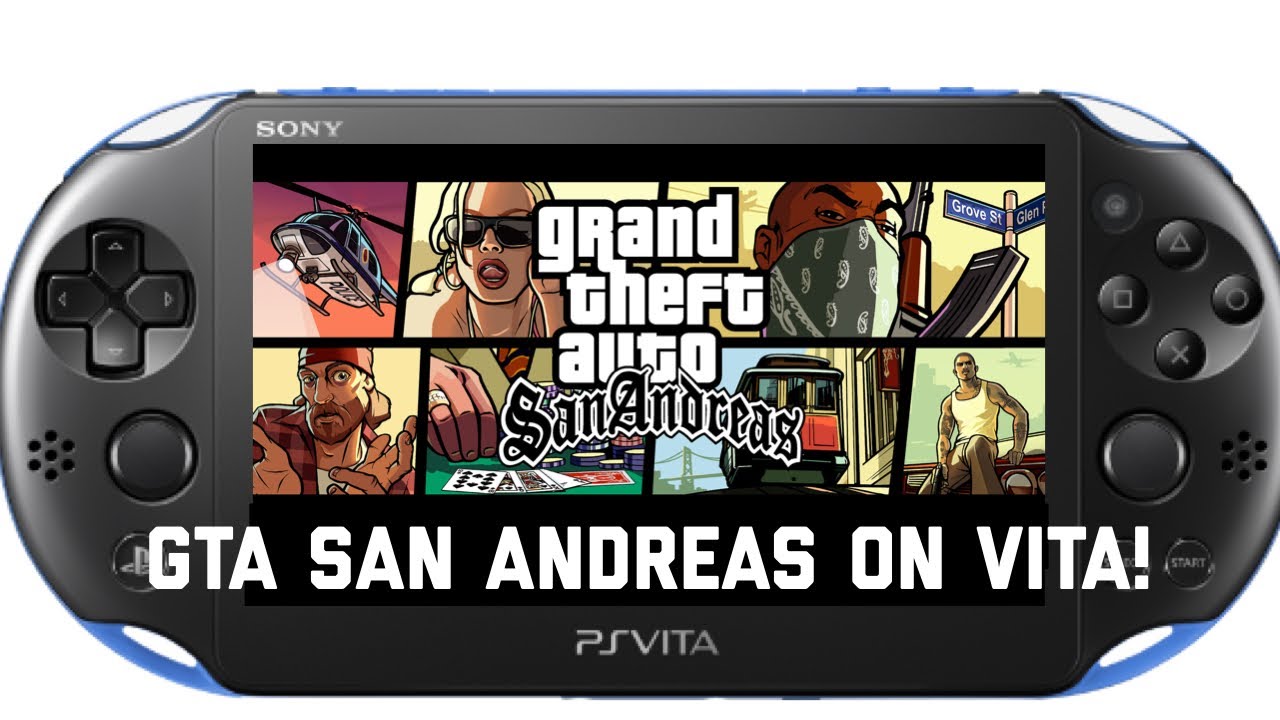PS Vita - GTA:SA Vita updated to 2.1 (GTA San Andreas Port by