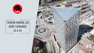 Prefa Projektdetails Tower Horw Mit Dach- Und Wandraute 44 44