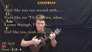 Download Girls Like You (Maroon 5) Ukulele Cover Lesson in C with Chords/Lyrics Mp3 Download Girls Like You (Maroon 5) Ukulele Cover Lesson in C with Chords/Lyrics Mp3