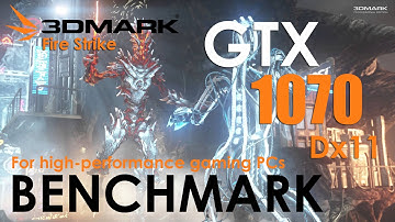 3DMARK Advance Edition:  Fire Strike | BENCHMARK | GTX 1070 EX (KFA2) | i7 6700k