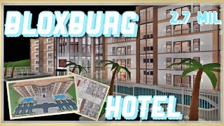 Bloxburg luxury big hotel ! (Floor plan included)