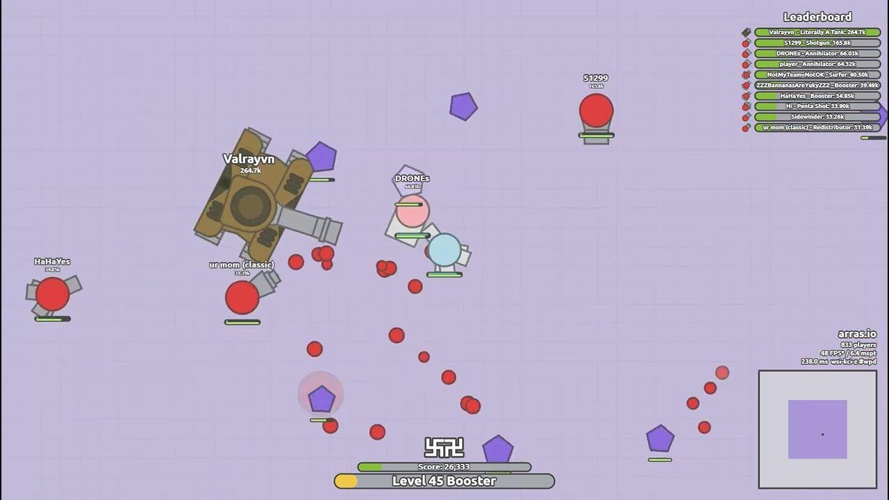 Arras.io BIRD Sandbox Dev (1) Literally a tank 