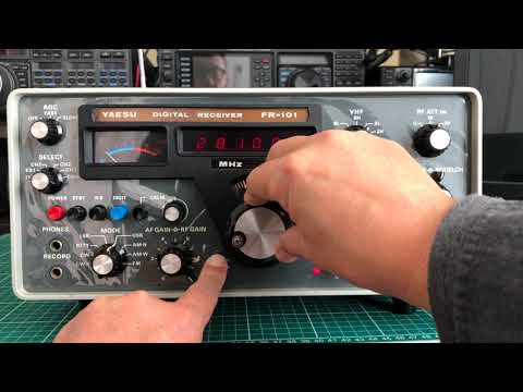 ヤエス　アマチュアバンド受信機　　　　　　　ＦＲ－１０１ YAESU FR-101