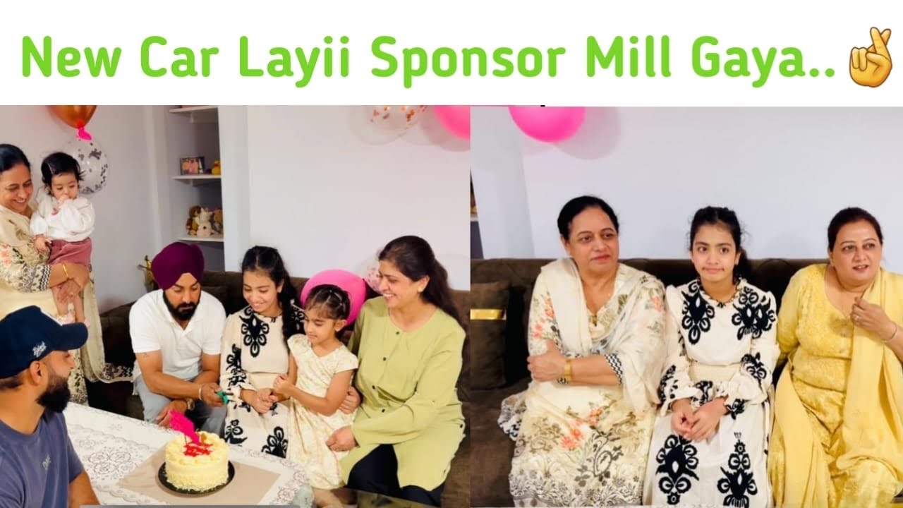 Didi Ne Ditaa Surprise Jasleen De Birthday Te | Jass Malhotra Vlog 