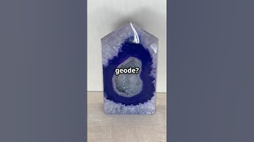 What is a Geode? Discover Hidden Crystals Inside! #crystal #gemstone #science