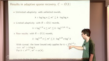 Adaptive Sparse Recovery with Limited Adaptivity