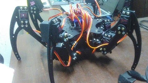 Hexapod Assembly Hyperlapse