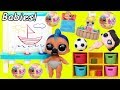 LOL Surprise Dolls Lil Punk Boi Sisters New Nursery School House + Wedding with JOJO SIWA Married