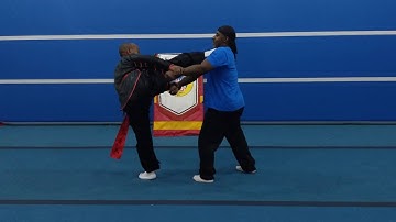 Praying Mantis Kung Fu Chin Na Fighting Application Double Punch Vid 34 Sifu Bryan Barnes