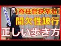 【脊柱管狭窄症】間欠性跛行はこの歩き方が正解 橿原市の整体