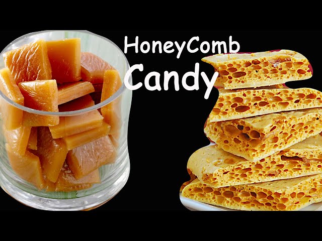 Homemade Honeycomb Candy