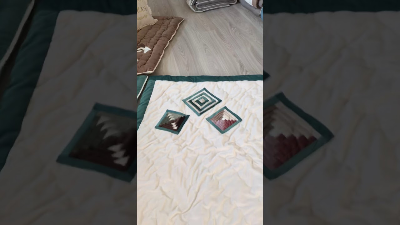 Бешик жасалгасын тигебиз.