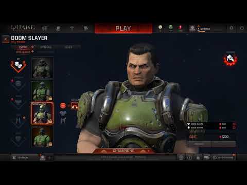 Vidéo: Doom Guy Est Dans Quake Champions