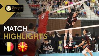 Belgium vs. North Macedonia - Match Highlights | European Golden League Men 2024