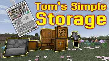 Tom’s Simple Storage Mod: Your Ultimate Minecraft Storage Solution!