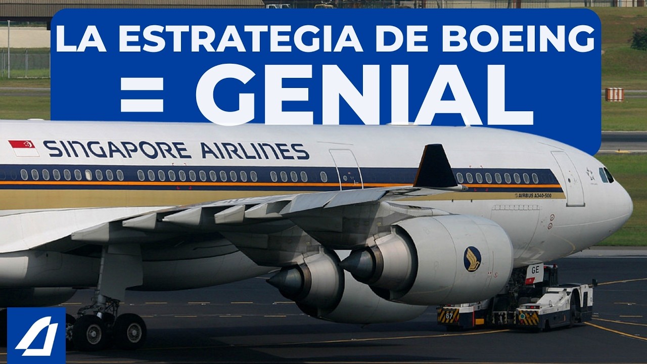 ¿Por qué Boeing compró 17 Airbus A340 de Singapore Airlines?