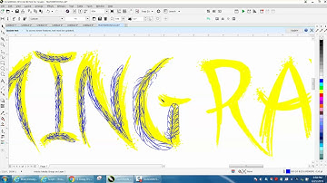 Corel Draw Tips & Tricks Feather Font Part 2