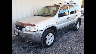 (SOLD) Automatic Cars. 4x4 SUV 4 cylinder Ford Escape Review 2004 short