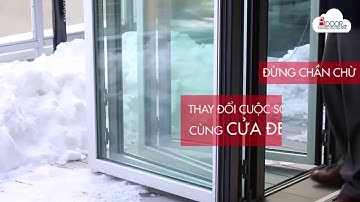 Cửa xếp trượt - Đẳng cấp đến từ Châu Âu
