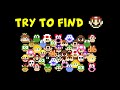 Find the Mario Character! (Minigame)