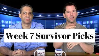 Week 7 NFL Survivor Pool Picks