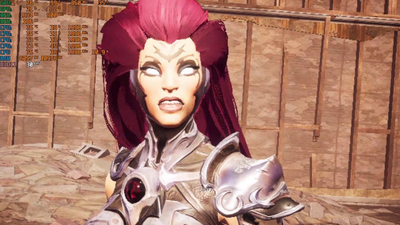 Darksiders 3 low end pc gameplay