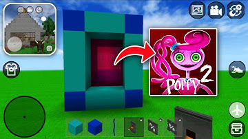 I Made A Portal To The POPPY PLAYTIME CHAPTER 2 in MINI BLOCK CRAFT 3D