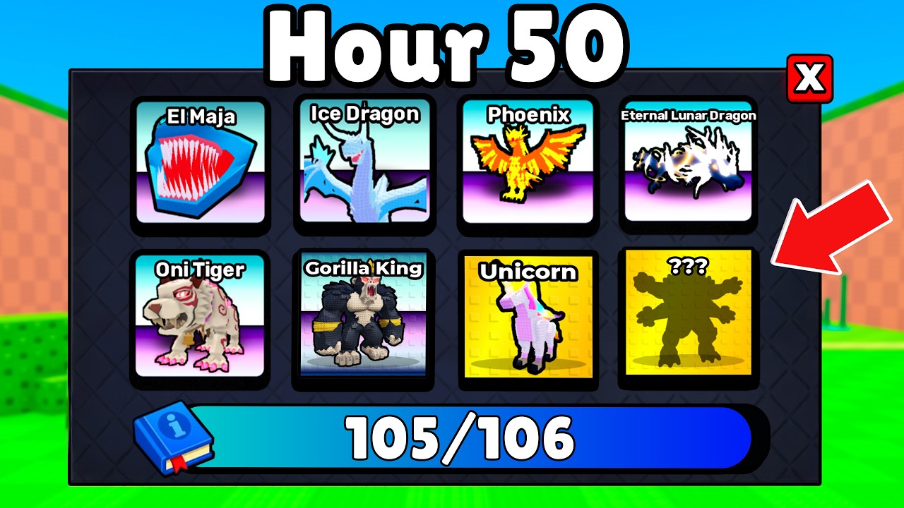 I Spent 50 Hours Getting EVERY Pet in Steal An Egg