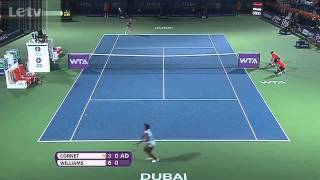 Alize Cornet vs. Venus Williams | Full Highlights | Dubai Tennis Championships 2014(Final)