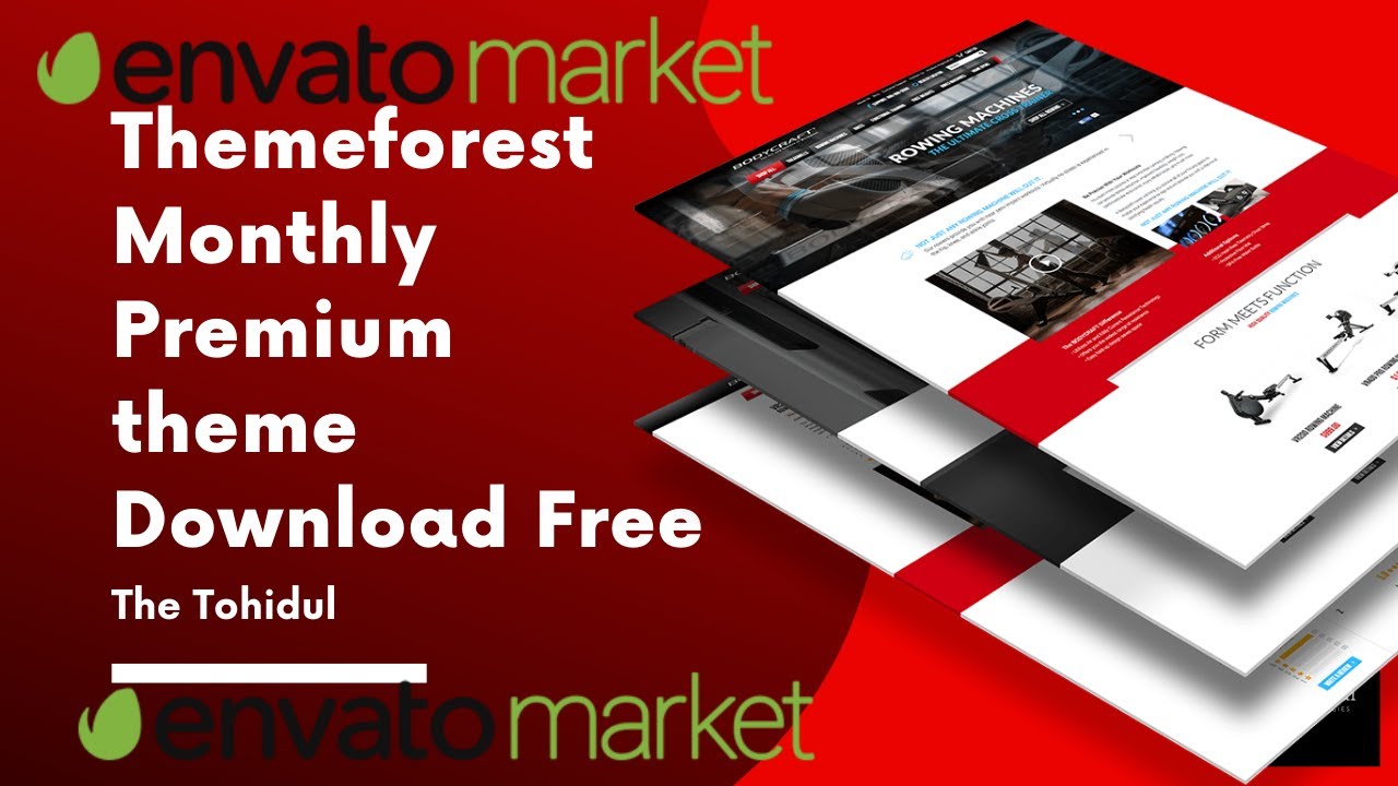 Themeforest monthly premium themes free download envato market 2020 by