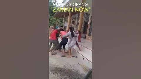 Berkelahi Ibu rumah tangga Vs Tetangga Ibu sendiri (viral)