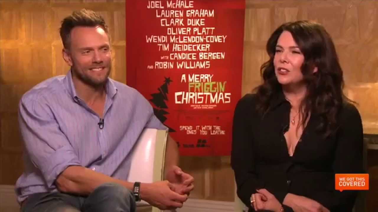A Merry Friggin' Christmas Interview With Joel McHale and Lauren Graham [HD]
