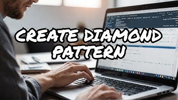 C Program to Print Diamond Pattern In C Programming Language Tutorial