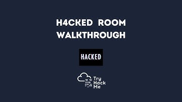 TryHackMe h4cked Room Walkthrough