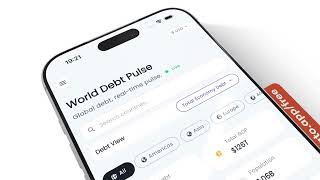 World Debt Pulse — Debt Clock. Live global & US debt data, debt clocks and ranking for 190 countries