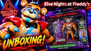 FNAF Glamrock Freddy & Shattered Endo Series by Jazwares Unboxing / Setup & Review Video NEW 2026 HD
