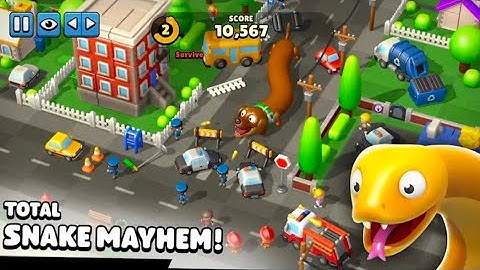 Hissy Fit: Make Snake break | Arcade mode hard level | Gameplay walkthrough part 1 (Android, iOS)