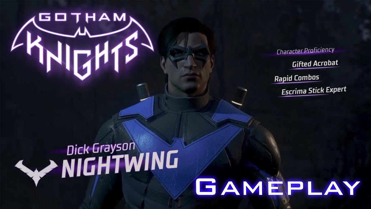 Gotham Knights | Nightwing Gameplay  - First mission