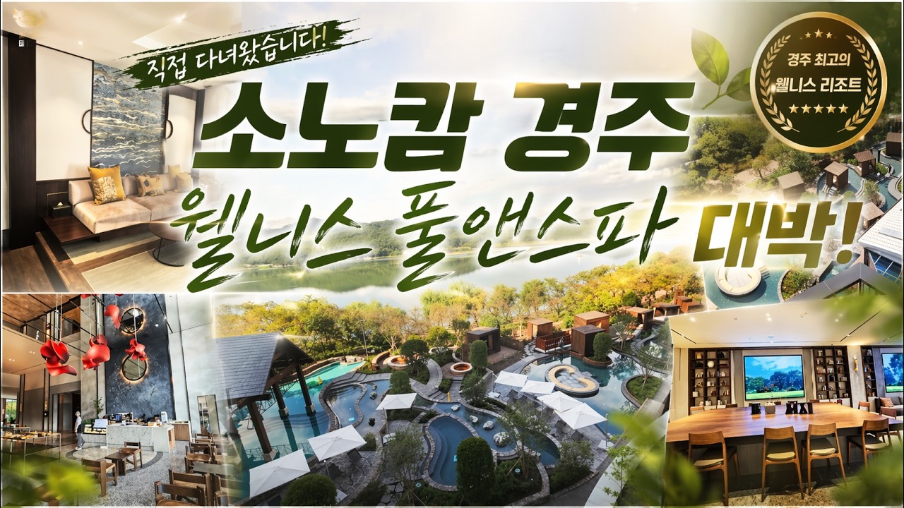 경주에서 가장 좋은? 리뉴얼된 소노캄경주 맛보기! 소노러스 노블리안블랙 