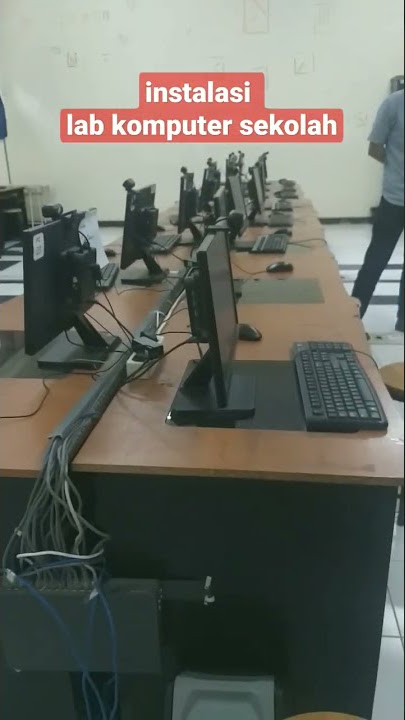 INSTALASI LAB KOMPUTER SEKOLAH CALON SARJANA