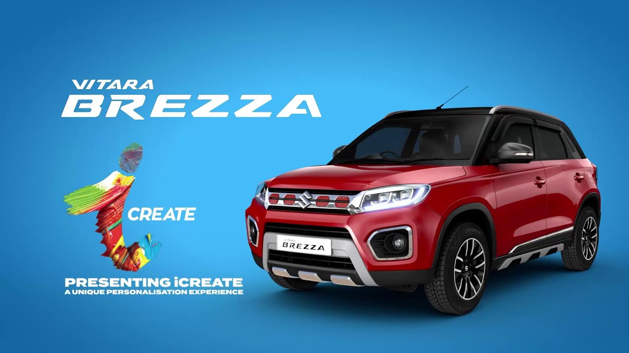 iCreate x Vitara Brezza | Personalise Your Drive