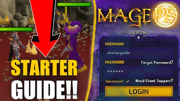 A *COMPLETE* STARTER GUIDE TO THIS RSPS! | BEST BEGINNER TIPS, TRICKS! (HUGE GIVEAWAY) - MagePS RSPS