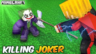 Killing JOKER by becoming Thor in Minecaft