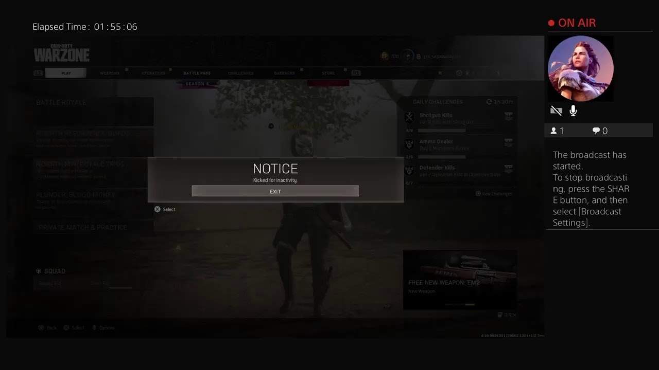 Live Family Call of Duty Happy birthday DMallory710 aka Luna