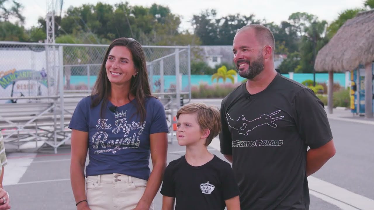 Daytime Visits The Flying Royals at Camp Margaritaville