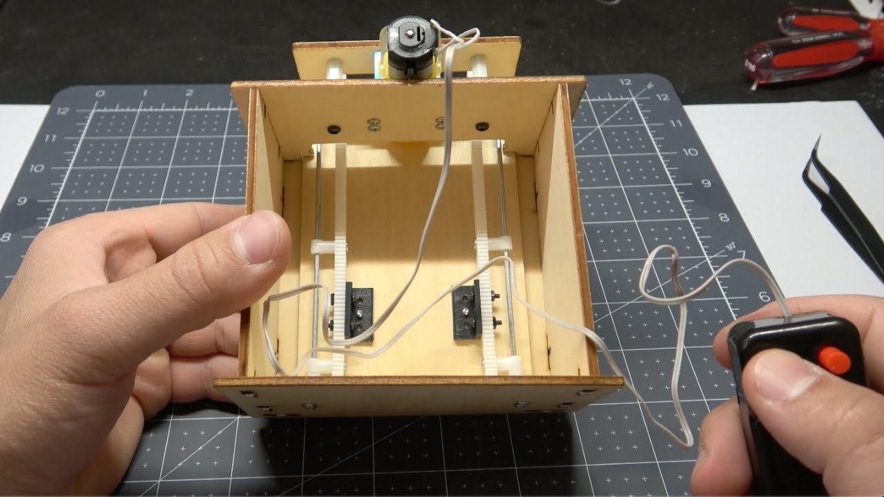 DIY INVENTION Making ELECTRIC GATE Step by Step - YouTube