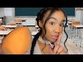 [ASMR] Bestie Does Your Make-up in Detention | Make-up Application Role-play💄📝